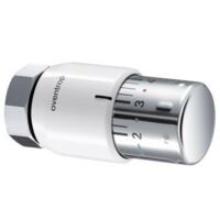 image THERMOSTAT UNI SH BLANC/CHROME