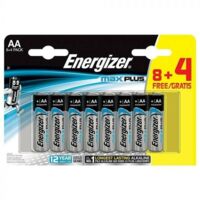 image PACK PILES(8+4)AA LR6 1,5V ALCALINE MAX ENERGIZER